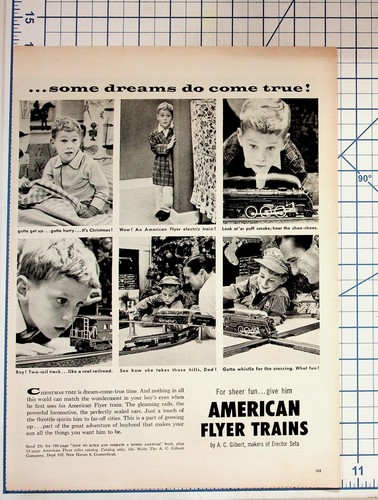 Vintage american flyer trains - vintage,