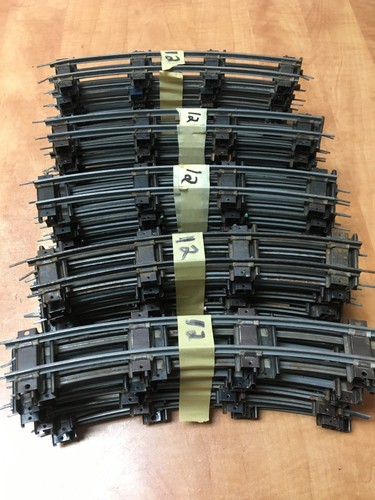 Lot curved track - 60,