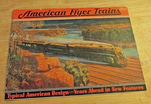 American flyer trains catalog - american,